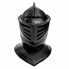 Déguisement casque armure acier chevalier croisé médiéval aspect mandorilien ...