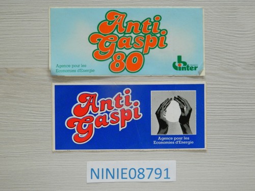 Lot autocollant anti gaspi - lot,
