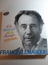 COFFRET DISQUES 8XLP - FRANCIS LEMARQUE / en bon état 