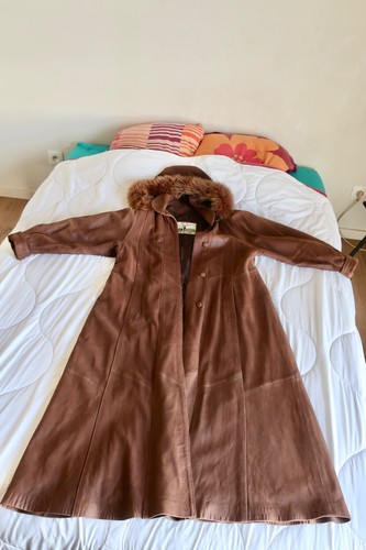 Superbe très long manteau - très,