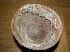 Beau Pot Ancien à Résine