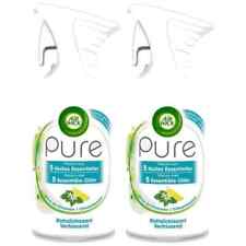 AIRWICK Lot de 2 Spray aérosol désodorisant Pure Huiles Essenti 250ml /spray, P8