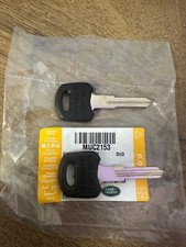 2xAUTHENTIQUE NEUF Range Rover Classic Ignition Door clé vierge non coupée MU...