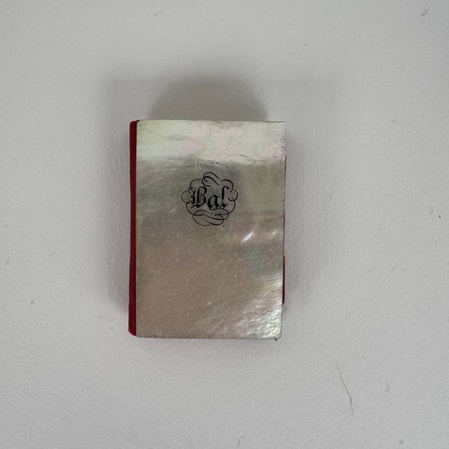 Carnet bal nacre - carnet, en