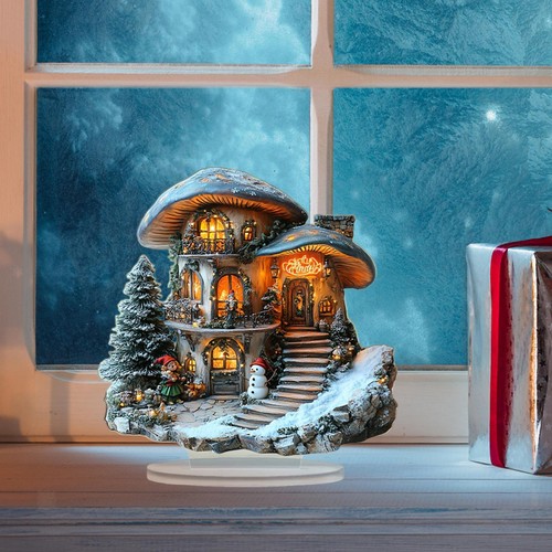 Décoration noël plate - 2d,