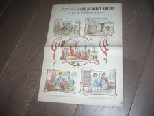 AFFICHE 1900 PUBLICITE CAFE
