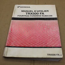 MANUEL REVUE TECHNIQUE ATELIER HONDA TRX 500 FA FOURTRAX FOREMAN RUBICON 2001-05