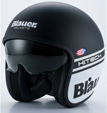 Casque Jet Fibre Moto Blauer