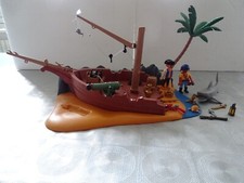 Playmobil épave bateau pirates n° 4136 complet