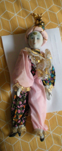 Poupee vintage pierrot - avec, la