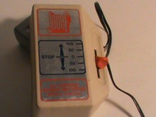 transfo HO JOUEF/A PILES 9V CONTINU/SUPER BATTERIE SPECIAL CONTROL