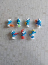  SCHTROUMPFS LOT DE 7 FIGURINES KINDER FERRERO 