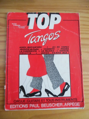 Partitions album tangos - partitions,