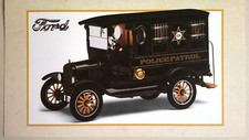 Ford Model T Paddy Wagon (1920's) : Brochure publicitaire DANBURY MINT
