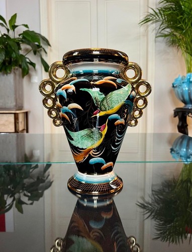 Vase vintage faïence - faïence,
