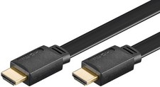 Câble HDMI Plat 3M Plaqué Or