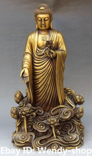 Tibet buddhism pure bronze - buddhism,