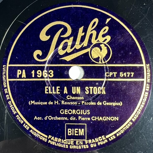 Georgius lui ai prêté - j'lui,