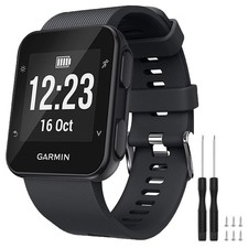 Bracelet de montre Compatible avec Garmin Forerunner 35 de Remplacement en Si...