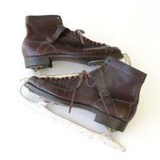 Très ancienne paire de patins