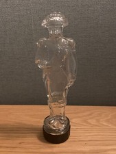 Ancienne petite bouteille en verre Empereur Napoléon Bonaparte, bouchon bakelite