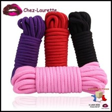 Corde bondage, SM, shibari 5, 10 mètres