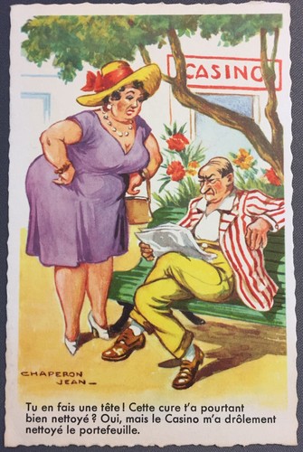 Carte postale humoristique - humoristique,