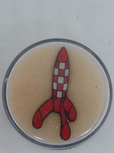 Pin fusée lunaire - pin's,