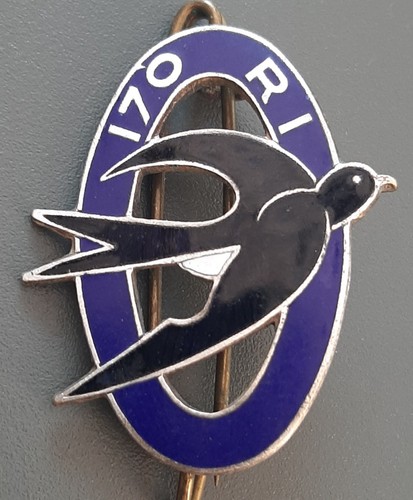 Insigne badge 170 émail - badge, 170°ri