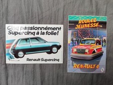 2 Autocollants Stickers Renault 4 Et Supercinq  Autocollant Sticker Vintage 