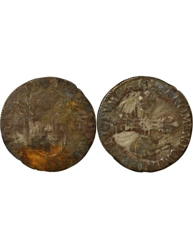 France louis xiii 4 - louis, ecu