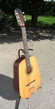 Rare guitare hawaïenne Jacques CASTELLUCCIA  manouche jazz vintage 50's 60's
