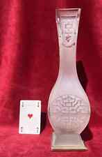 BACCARAT ETCHED VASE CRISTAL