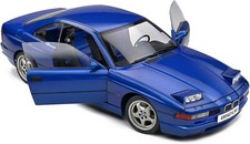 BMW 850 CSI E31 TOBAGO BLUE 1990 SOLIDO S1807002 1:18 METAL BLEU BLAU
