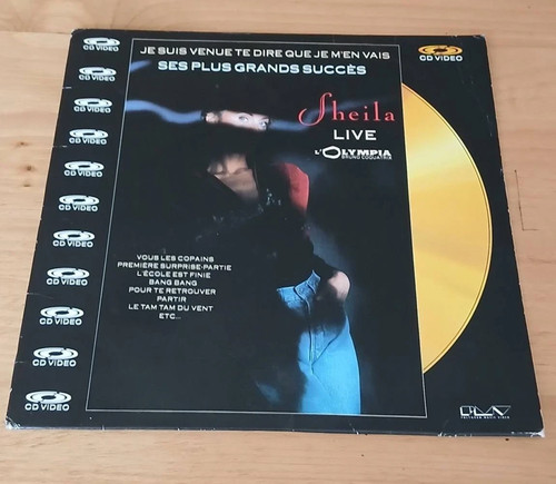 Cdv sheila compact disc video - sheila,