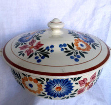 Soupière en faïence HBCM