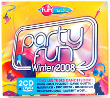 PARTY FUN RADIO DANCEFLOOR 2008 ▬ 2x CD + DVD  ▬ GURU JOSH, GUETTA, PRYDZ, REVOX