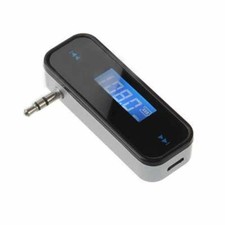 Transmetteur FM de voiture Bluetooth 3,5 mm lecteur MP3 appel téléphonique ma...