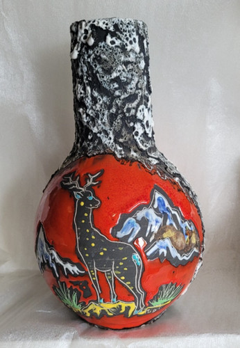 Grand vase faïence - vase, en