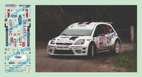 Decals ford fiesta - ford, s1600