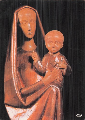 Issoudun statue notre - issoudun,