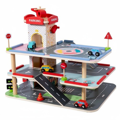 Parking jouet bois - parking,