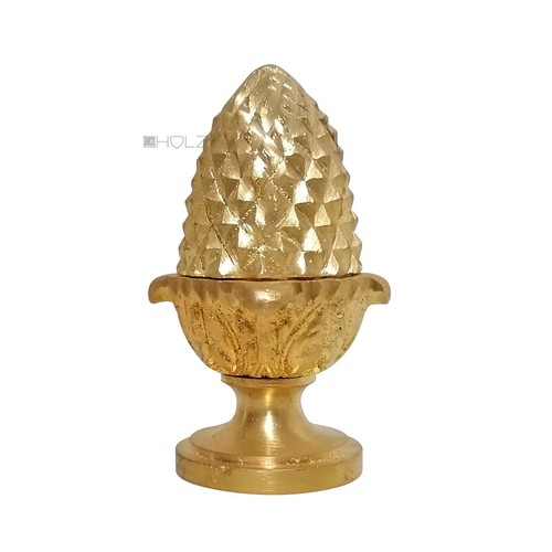 Pigne antique laiton goutte - pigne,