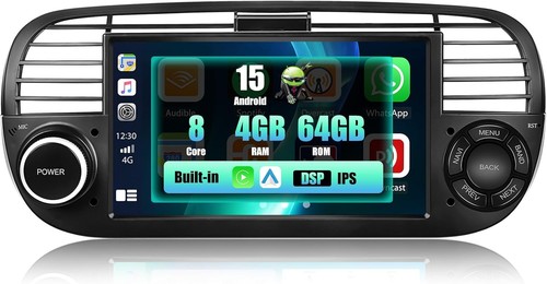 Autoradio carplay fiat - autoradio, 500