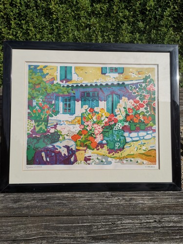 Lithographie guy charon - lithographie, de