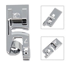 Finition professionnelle avec pied presse ourlet adapté aux machines anciennes