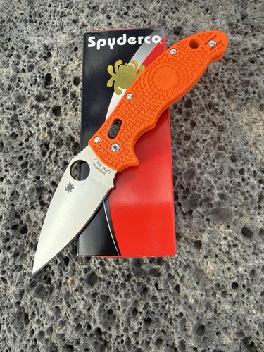 Spyderco manix orange frn - 2,