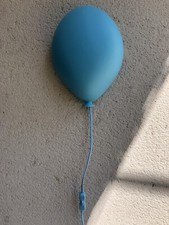 Lampe Ballon bleue Ikea Drömminge Applique murale Vintage 1990