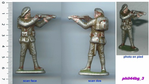 Figurine soldat métal quiralu - soldat,