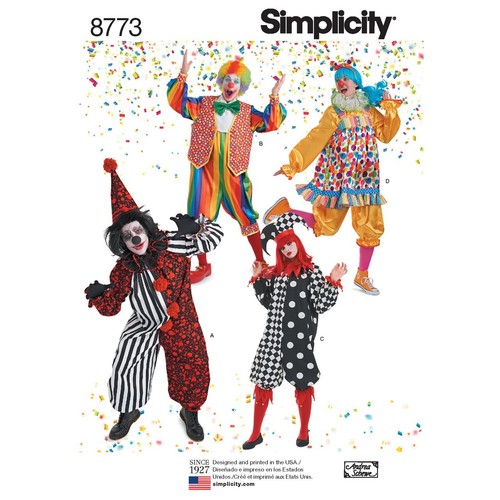 Simplicity 8773 femmes homme - 8773,